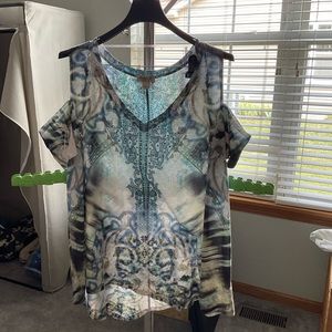 Oneworld Shoulder Out Blouse